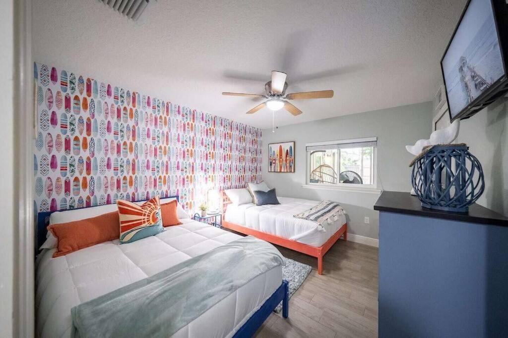 Beach House W/Putting Green/Game Rm/Rooftop Deck Cocoa Beach Kültér fotó